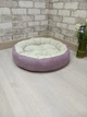 Лежак для тварин кішок та собак Animals_joy Бублик S 50 см(052) - изображение 4