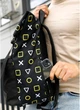 Мужской рюкзак-ролл Sambag RollTop LTT черно-оранжевый Oxford городской многофункциональный рюкзак 51941 - изображение 5