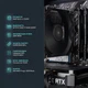 Ігровий комп'ютер ASGARD Forge PBM (A75F.32.S20.56T.16.6090) / AMD Ryzen 5 7500F (3.7–5.0 ГГц) / RAM 32 ГБ / SSD 2 ТБ / NVIDIA GeForce RTX 5060 Ti 16 ГБ - зображення 3