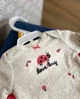 Комплект дитячий для новонароджених (боді з коротким рукавом + боді з довгим рукавом + штанці) 46-55 см - зображення 10