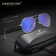 Очки компьютерные Blue Blocker 45% для мужчин и женщин KINGSEVEN 7115 Silver 45 - изображение 2