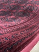 Ковер GABBEN LUX 5169A BURGUNDY Без бренда 0.8 * 1.5 м бордовый - изображение 3