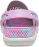 Дитячі крокси для дівчинки Crocs Literide 360 Marbled Clog Pearl White Multi (29/30, сірий) - зображення 6