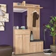 Передпокій Trio Mebel Service Дуб самоа 120х32х203 см - зображення 2