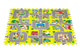 Mata piankowa dla dzieci Iplay miasto 9 elementów 90.5 x 90.5 cm 0395 (6958868803957) - obraz 2