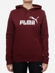 Худі тепле жіноче Puma Ess No. 1 Logo Hoodie Fl (S) 68238996 XL Бордове (4069157672054) - зображення 1