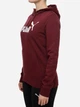 Ciepła bluza damska z kapturem Puma Ess No. 1 Logo Hoodie Fl (S) 68238996 L Bordowa (4069157672085) - obraz 3
