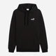 Худи теплое мужское Puma Ess Small No. 1 Logo Hoodie Fl 68257401 4XL Черное (4067983629969) - изображение 6