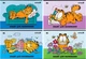 Набор альбомов для рисования Kite Garfield 24 листа A4 на скобе 4 шт (GF25-242/4) - изображение 1
