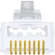 Конектор Unitek RJ-45 Cat.7 50 шт Silver/Transparent (OT1094ATP01) - зображення 2