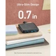 Зарядний пристрій - адаптер ANKER PowerPort 543 Atom III Slim 4 - 65W 4 порти (A2046) - зображення 2