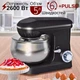 Тестомесильная машина Crownberg CB-3407 2600Вт Кухонный комбайн 5 л Планетарный тестомес-миксер Кухонный тестомес с чашей из нержавеющей стали - изображение 3