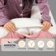 Подушка для беременных и отдыха MirSon Eco Line №8018 U-образная Warm Sand (2200006178439) - изображение 4