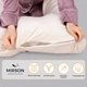 Подушка для беременных и отдыха MirSon Velvet Line №8019 U-образная Cream (2200006178514) - изображение 4