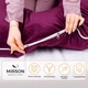 Подушка для беременных и отдыха U-образная MirSon № 8021 Velvet Line "Excalibur" EcoSilk 140x75x20 см (2200006178538) - изображение 4