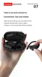 Вакуумные bluetooth наушники Lenovo ERAZER XT60 TWS для спорта/ черные - изображение 13