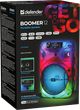 Портативна акустика Defender (65412) Boomer 12 15Вт, Light/BT/FM/USB/LED/AUX 15 Вт Bluetooth 5.4 до 5 год роботи - изображение 8