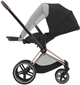 Osłona przeciwsłoneczna Cybex Sun Sail Light Grey (4063846240036) - obraz 5