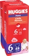Упаковка трусиков-подгузников Huggies Little Movers Pants 6 M-Pack 15-25 кг для девочек 88 шт + 88 шт (5029054568217_1) - изображение 3