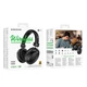 Накладні навушники Borofone BO33 Melody, BT headphones, BT5.4, AUX, TF, 250mAh, 18h, black - зображення 3