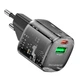 Мережевий зарядний пристрій Borofone BN17 Sunlight charger charger 20W Black - зображення 5