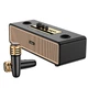 Акустика-караоке HOCO Graceful wireless dual-mic BT speaker bs63 |BT5.4, TWS/USB/AUX/TF, 25W| Milky White - изображение 3
