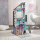 Кукольный деревянный домик KidKraft Bianca City Life 65989 с 26 аксессуарами и световыми эффектами - изображение 2