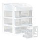 Organizer na kosmetyki ModernHome by Multistore z szufladami i przegrodami biały (5903769979165) - obraz 4