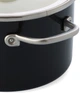 Каструля з кришкою KitchenAid Steel Core CC006001-001 20 см 3.7 л матова чорна - зображення 2