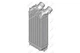 Интеркулер NRF 30281 Citroen Berlingo, DS5, DS4, C4; Peugeot 5008, 308, Partner, 3008 0384N9, 9800291280 - изображение 1