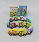 Дерев'яний математичний потяг сортер магнітна гра цифри лічба WToys - зображення 5