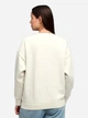 Світшот оверсайз утеплений на флісі жіночий Puma Ess Oversized Crew Fl 68540087 2XS Білий (4067983687419) - зображення 2