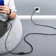 Кабель UGREEN US129 USB 3.0 Extension Male Cable 0.5m Black (30125) - зображення 5