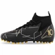 Бутсы футбольные детские с носком SP-Sport Air MX11-35 размер 36 Black-Gold - зображення 2