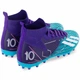 Бутсы футбольные детские с носком SP-Sport Air MX11-35 размер 36 Purple-Blue - зображення 4