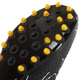 Бутсы футбольные детские с носком SP-Sport Air MX11-35 размер 36 Black-Gold - зображення 6