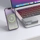 Павербанк HOCO Q36A 10000mAh 20W із бездротовою зарядкою Qi 15W 2в1 Портативний зовнішній акумулятор Power Bank із швидкою зарядкою QC3.0+PD20W та підставкою Grey - зображення 2