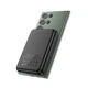 Павербанк HOCO J141 10000mAh 20W с беспроводной зарядкой Qi 15W MagSafe 2в1 Портативный внешний аккумулятор Power Bank с быстрой зарядкой QC3.0+PD20W Black - изображение 3