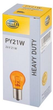 Автомобільна лампа Hella Heavy Duty PY21W 24 В Помаранчева (8GA006841241) - зображення 1