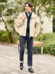 Ветровка мужская Uniqlo 680735286 M Молочная (1159844581) - изображение 16