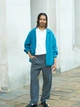 Ветровка мужская Uniqlo 527869779 XL Бирюзовая ( 1159839974) - изображение 3