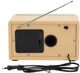 Odbiornik radiowy Denver TR-63LW Ligthwood (5706751076503) - obraz 6