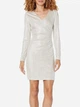Платье короткое осеннее женское Guess 77720493 12 Серебристое (1159841532) - изображение 1