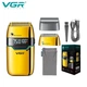 Аккумуляторный шейвер VGR бритва электрическая бритва с дисплеем Gold IPX4 5 Вт 7500 RMP - изображение 1