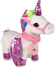 Єдиноріг LEAN Toys з рожевими крилами Білий 12686 (5905214977245) - зображення 2