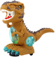 Dinozaur LEAN Toys Tyranozaur na baterie Żółty 19737 (5905991011125) - obraz 3
