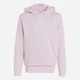 Детское худи для девочки Adidas J Sl Fl Hd 225 JC9773 128 см Розовое (4067901323450) - изображение 6
