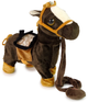 Кінь LEAN Toys зі світлою гривою та музикою Коричневий 12684 (5905214977221) - зображення 2