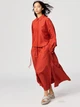 Рубашка женская Uniqlo 739198703 XS Красная ( 1159839852) - изображение 3