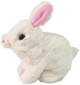 Królik LEAN Toys z miseczką i marchewką Biały 13256 (5905323214583) - obraz 4